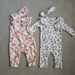 Lot Of Two Baby Girl Outfits